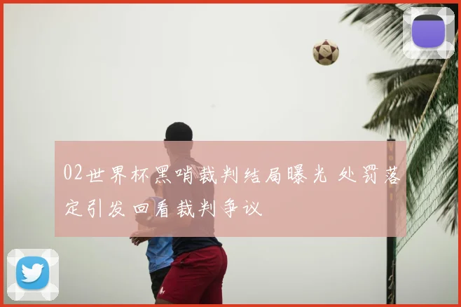 02世界杯黑哨裁判结局曝光 处罚落定引发回看裁判争议