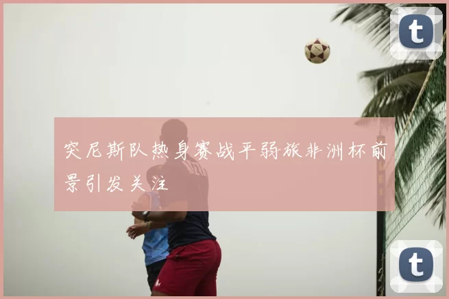 突尼斯队热身赛战平弱旅非洲杯前景引发关注