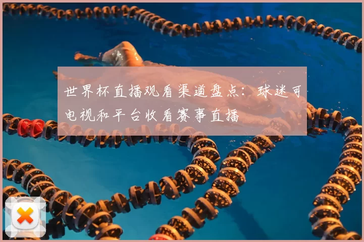 世界杯直播观看渠道盘点：球迷可电视和平台收看赛事直播